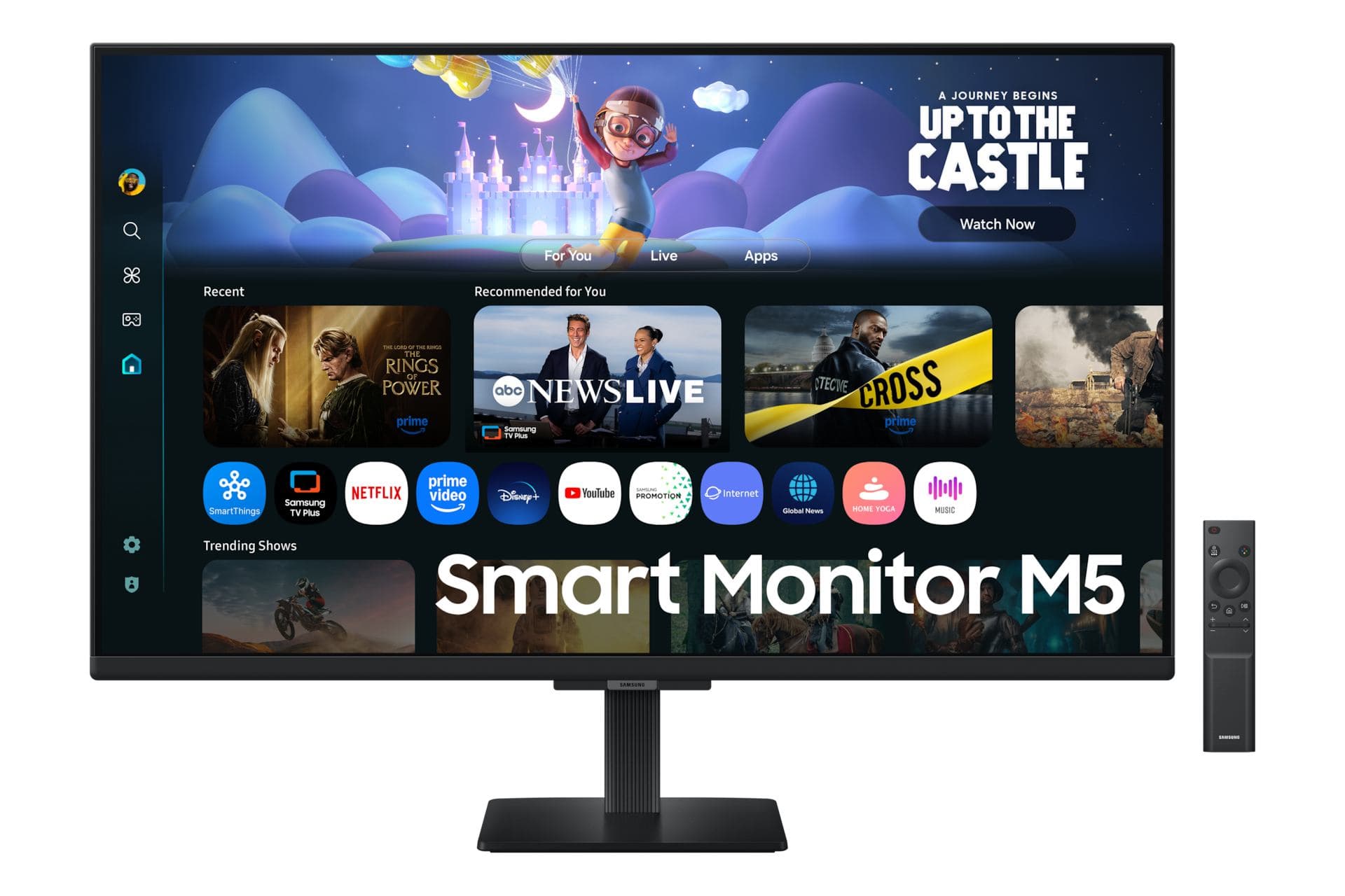 Samsung LS32FM500EUXXU Monitor PC 81,3 cm [32] 1920 x 1080 Pixel Full HD LED Nero (32IN FULL HD SMART MON WITH SPEAKERS)