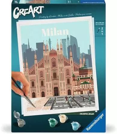 Ravensburger 23688 giocattolo artistico e artigianale (CreArt - Colorful Milan)