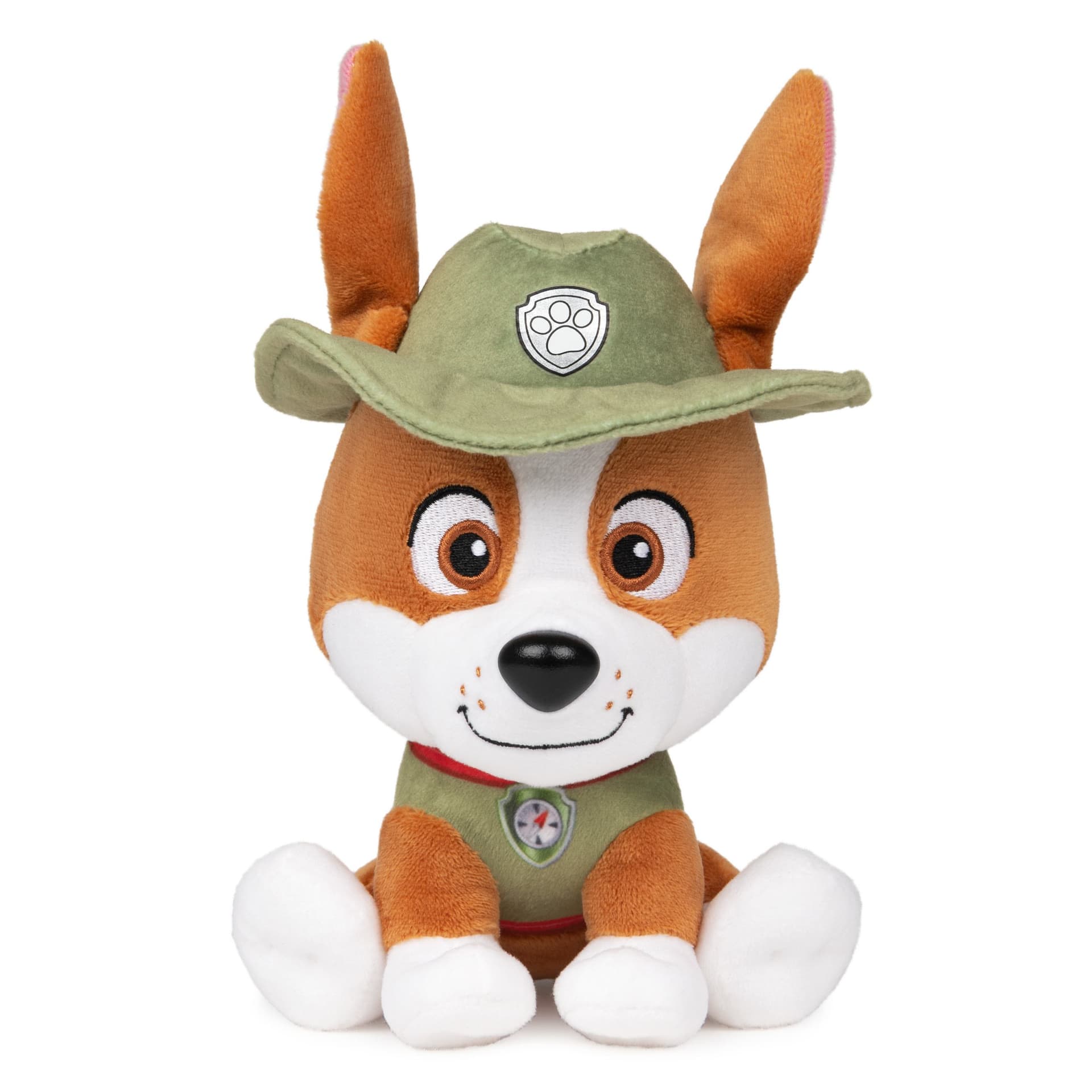 PAW Patrol Peluche GUND Tracker, giocattolo ufficiale del cartone animato di successo, animale di peluche adatto da 1 anno in su, 15,2 cm (GUND PAW Patrol Tracker)