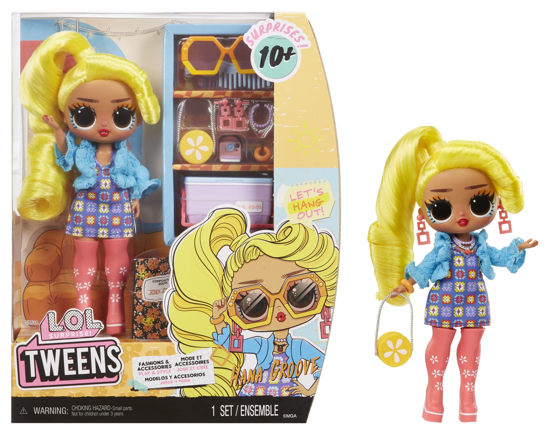 L.O.L. Surprise! 591658EUC bambola (L.O.L. Surprise! Tweens Core Doll - Ha)