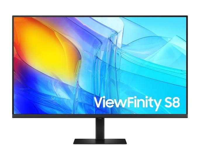 Samsung LS37D800EAUXXE Monitor PC 94 cm [37] 3840 x 2160 Pixel 4K Ultra HD Nero (Samsung ViewFinity S8 S37D800EAU skÃ¦rm)