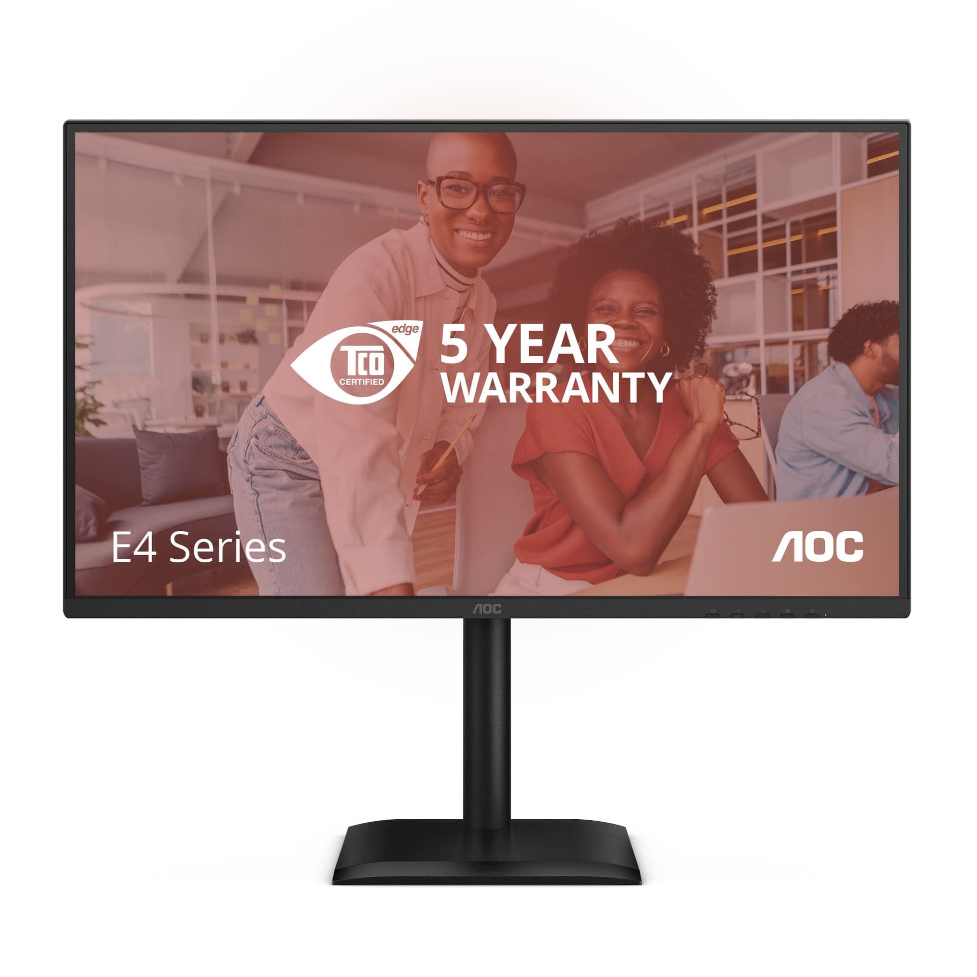 AOC E4 Q27E4CV Monitor PC 68,6 cm [27] 2560 x 1440 Pixel Quad HD LED Nero (AOC Q27E4CV - 27IN IPS 2560X144 - 120HZ 2560X1440 4 MS)