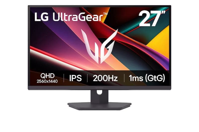 LG 27G610A-B Monitor PC 68,6 cm [27] 2560 x 1440 Pixel Quad HD LCD Nero (27IN IPS 2560X1440 1000:1 16:9 - 400CD/M2 200HZ HDMI/DP / HEIGHT)
