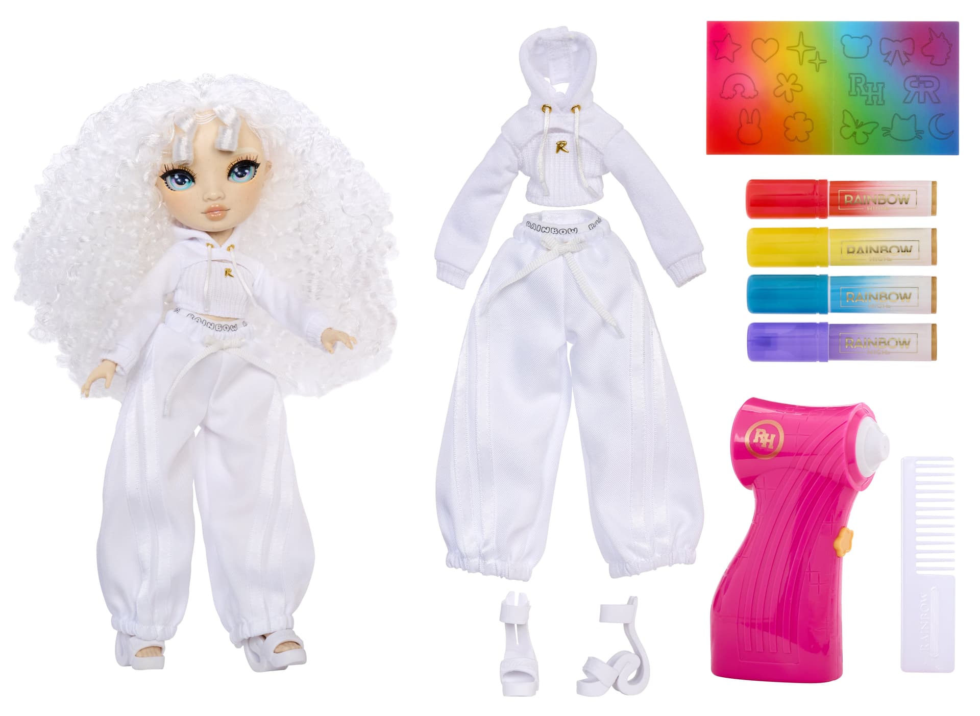 Rainbow High Air Brush & Create Fashion Dolls -Green Eyes (Rainbow High Air Brush & Create - Gree)