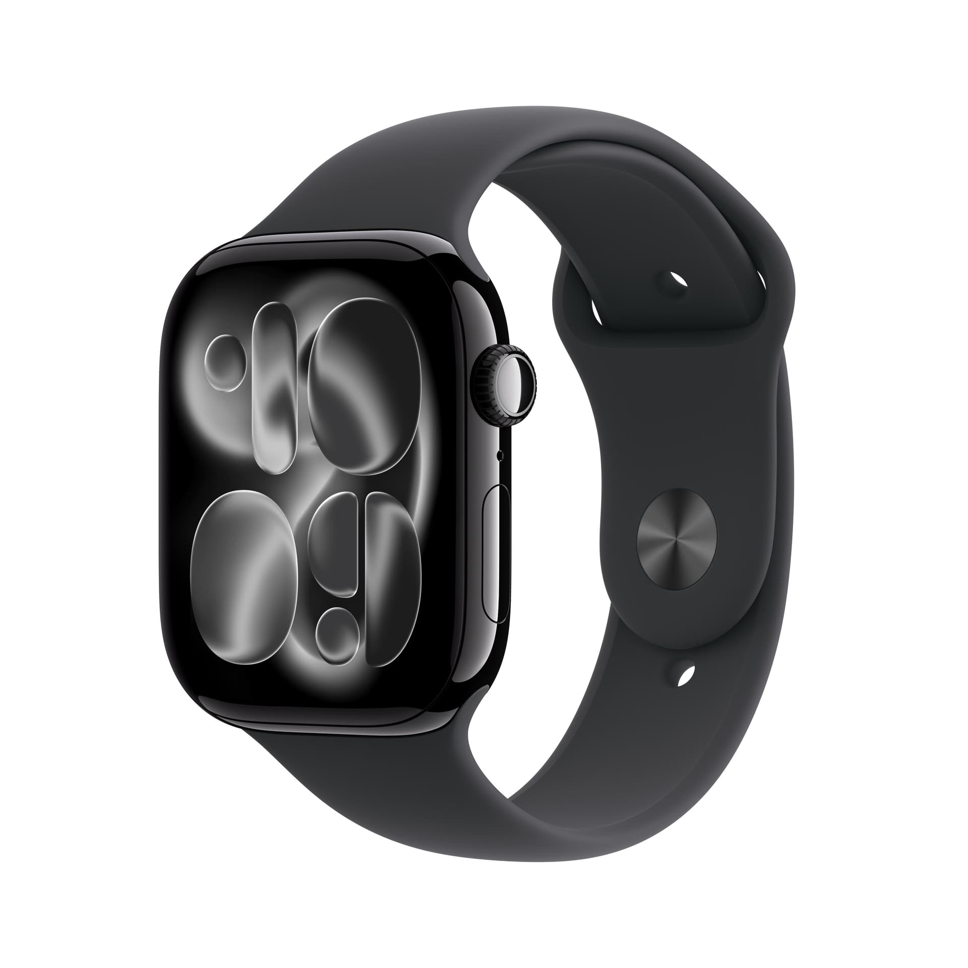 Apple Watch Series 11 GPS 46mm Cassa Alluminio Jet Black con Sport Band Nero - S/M (APPLE WATCH 11 46 JB AL BK SB - SM GPS-FDN)