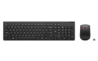Lenovo 4X31N50713 tastiera Mouse incluso Universale RF Wireless Nero (Lenovo Ess. Wireless Combo Keyb & Mouse G2, BR. KEYBOARD: Brazil. WARRANTY: 1YR CCR)