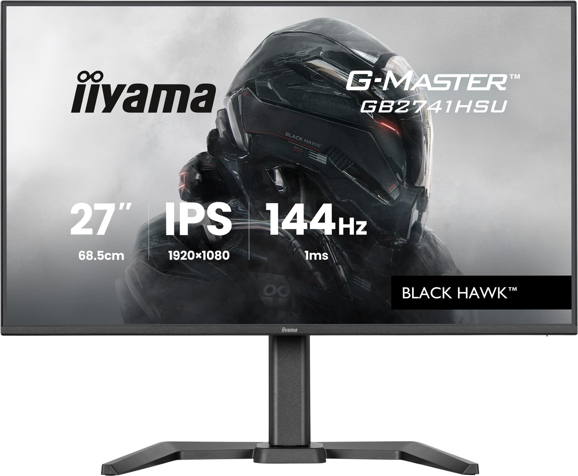 iiyama G-MASTER GB2741HSU-B1 Monitor PC 68,6 cm [27] 1920 x 1080 Pixel Full HD LED Nero (iiyama G-MASTER GB2741HSU-B1 computer monitor 68.6 cm [27')