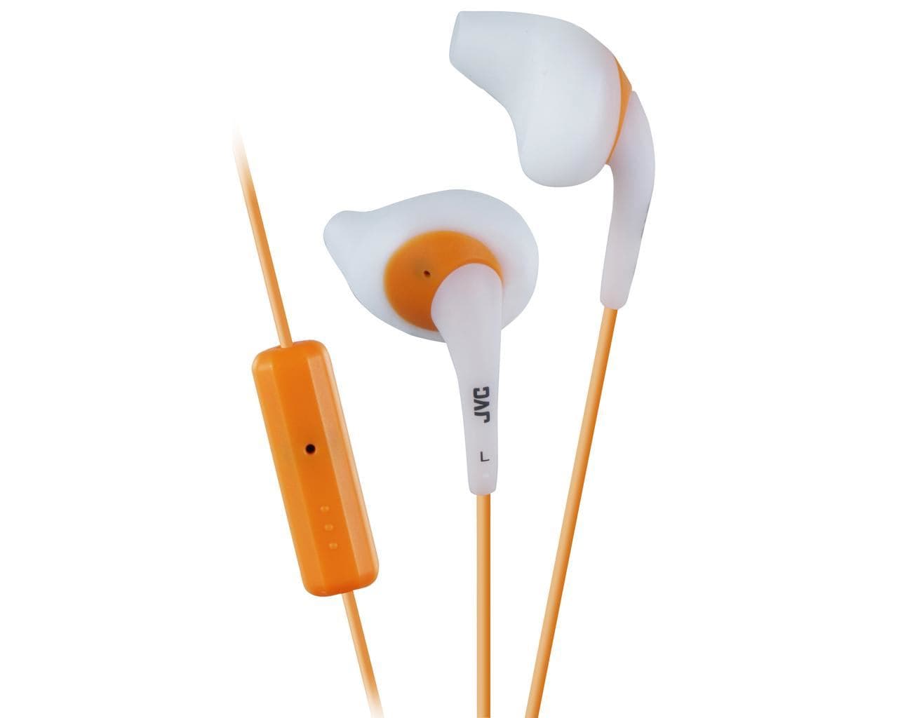 JVC HA-ENR15-W-E cuffia e auricolare Cablato In-ear Sport Bianco (JVC HA-ENR15 Gumy Sport - Ã¸reproptelef)