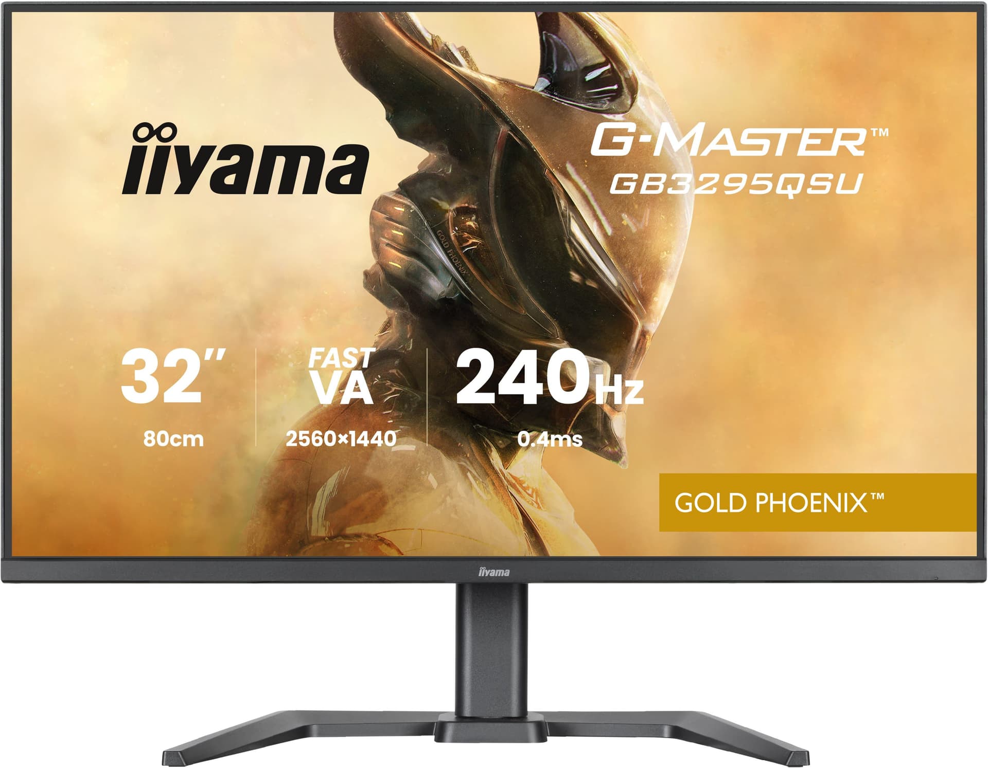 iiyama G-MASTER GB3295QSU-B1 Monitor PC 80 cm [31.5] 2560 x 1440 Pixel Quad HD LED Nero (G-MASTER GB3295QSU-B1 32IN - 240HZ QHD 2560X1440 GAMING DISPL)