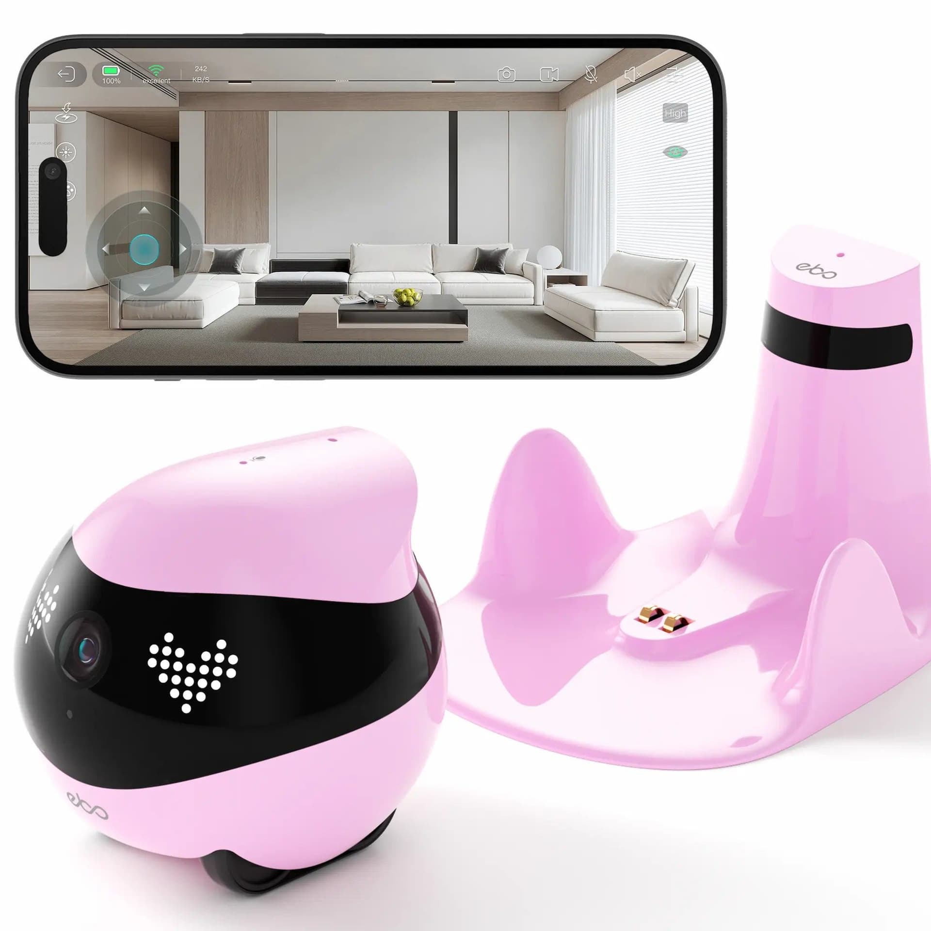 Enabot EBO Air2 (Enabot EBO Air2 Pink)