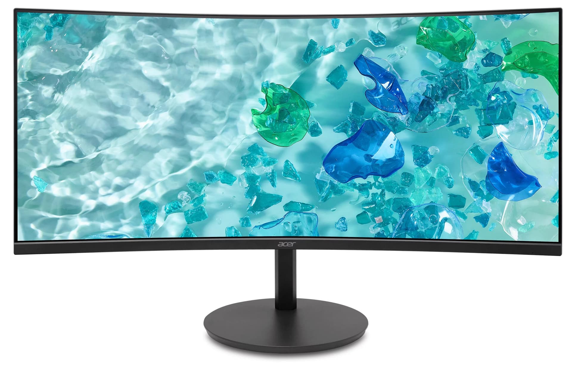 Acer Vero CB3 CB343CURJ0bemiiprcuzx Monitor PC 86,4 cm [34] 3440 x 1440 Pixel Wide Quad HD LCD Nero (VERO CB343CURJ0 34IN - 440X1440 CRVD DP HDMI USB C RJ45)