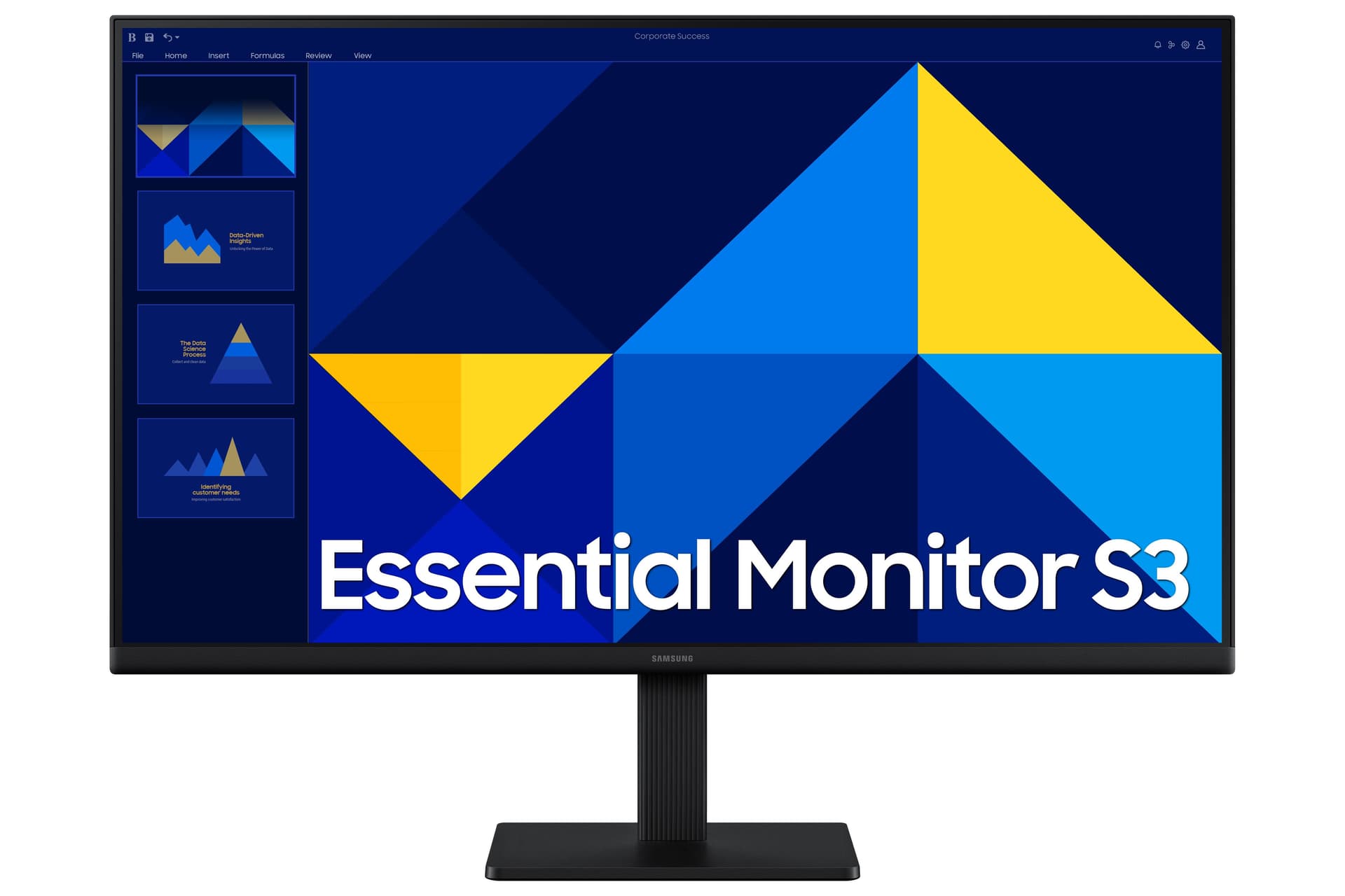 Samsung S30GD Monitor PC 61 cm [24] 1920 x 1080 Pixel Full HD LCD Nero (S30GD, 61 cm [24], 1920 x - 1080 pixels, Full HD, LCD, 5 - ms, Black - Warranty: 12M)