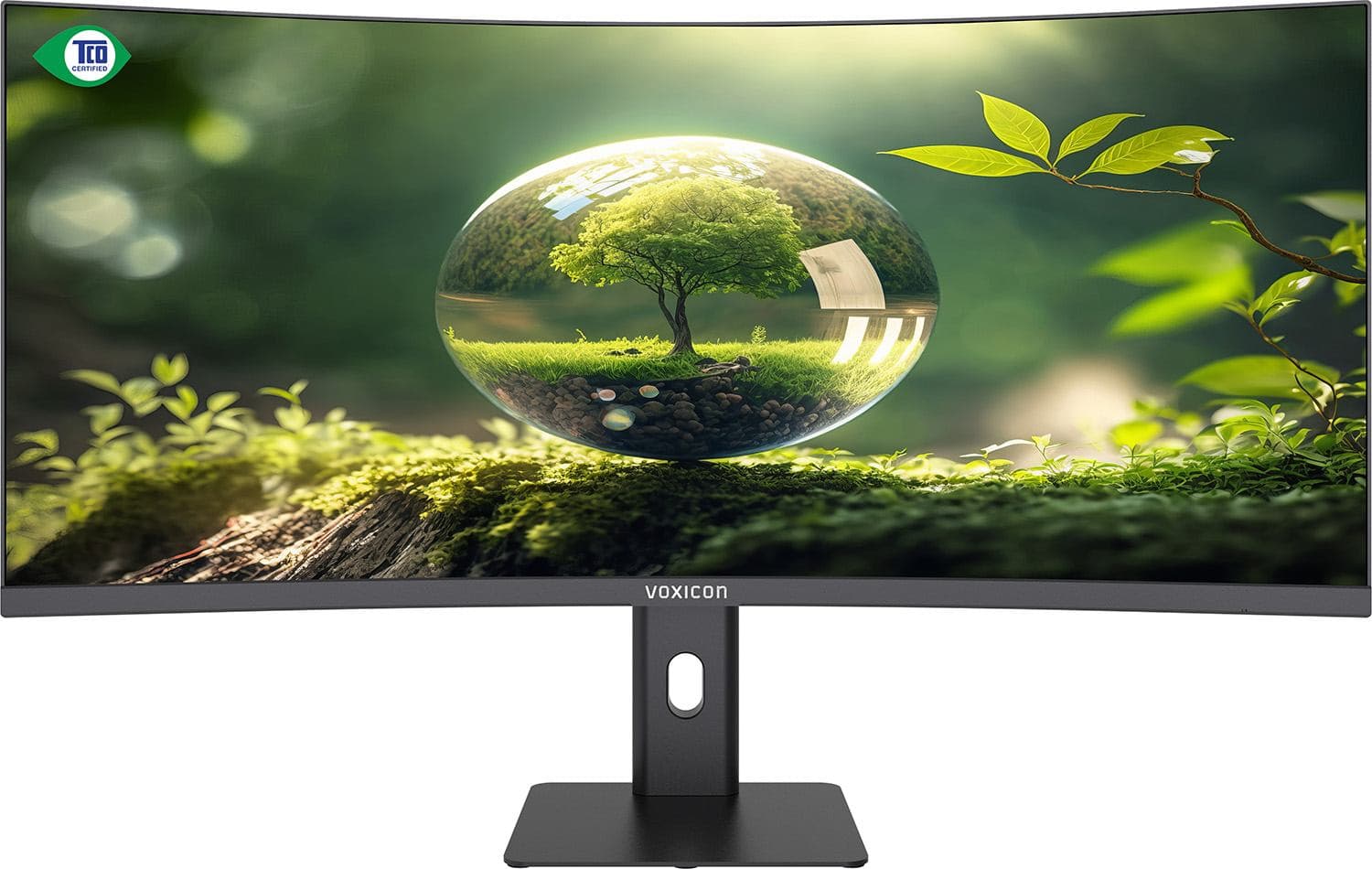 Voxicon VXD-O34QHDCET9 Monitor PC 86,4 cm [34] 3440 x 1440 Pixel 2K LED Nero (Voxicon O34QHDCE Ergonomisk skÃ¦rm TCO)