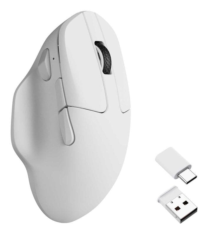 Keychron M7-A24 mouse Casa Ambidestro RF Wireless + Bluetooth + USB Type-C Ottico 30000 DPI (KEYCHRON M7-A24 WIRELESS MOUSE 8K)
