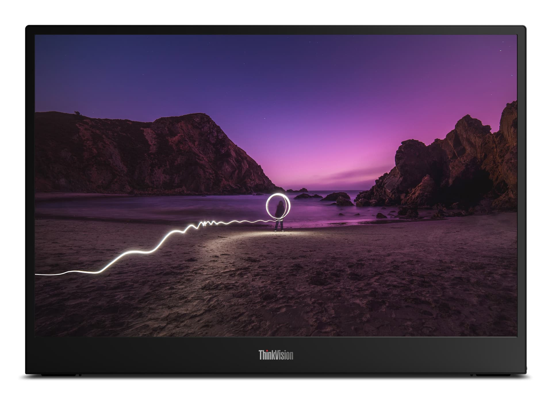 Lenovo ThinkVision M16 Monitor (Lenovo ThinkVision M16 - LED monitor - 16 - portable - 1920 x 1200 @ 60 Hz - IPS - 300 cd/mÂ² - 1500:1 - 6 ms - HDMI, DisplayPort, USB-C - eclipse black)