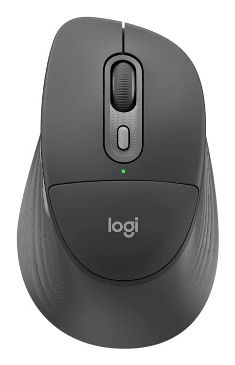 Logitech Signature Comfort Plus M850 L mouse Universale Mano destra RF senza fili + Bluetooth Ottico 4000 DPI (Logitech Mouse M850 L Signature Comfort Plus graphite BT BOLT EmpfÃ¤nger nicht mitgeliefert)
