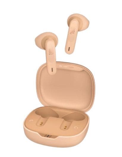 JBL Vibe Flex Auricolare True Wireless Stereo [TWS] In-ear Musica e Chiamate Bluetooth Beige (JBL Vibe Flex true Wireless Earbuds - Beige)