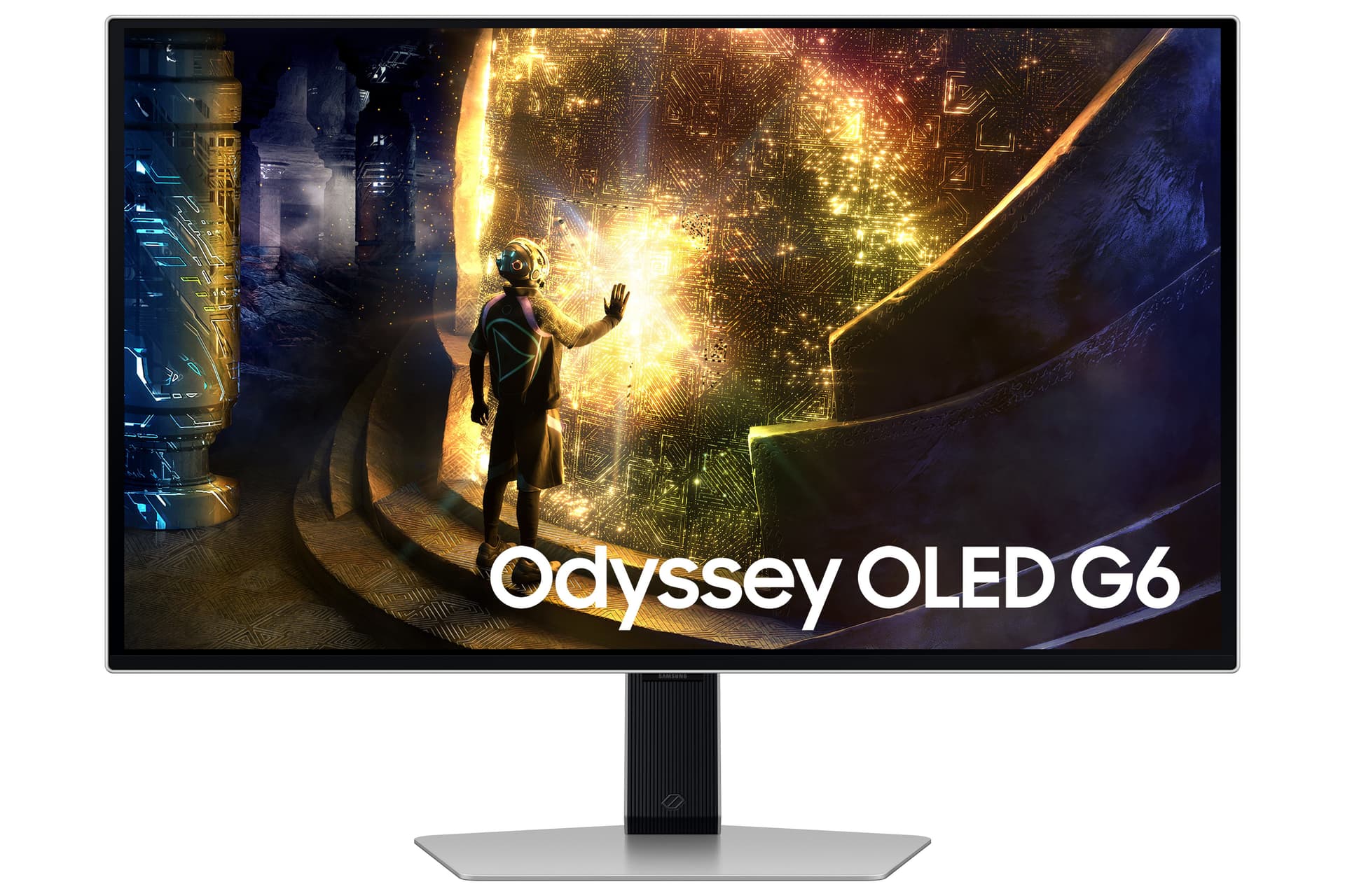Samsung G61SD Monitor PC 68,6 cm [27] 2560 x 1440 Pixel Quad HD OLED Argento (Samsung Odyssey OLED G6 S27DG612SU skÃ¦)