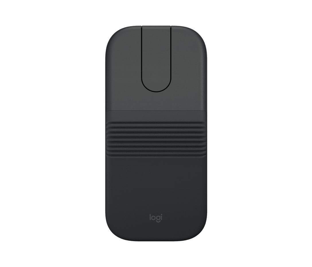Logitech Mobi Fold mouse Viaggio Ambidestro RF senza fili + Bluetooth Ottico 4000 DPI (MOBI FOLD - GRAPHITE - EMEA28I-935)