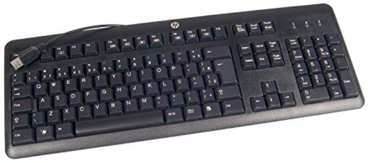 HP 672647-233 tastiera Ufficio USB Slovacco Nero (Usb Kb Me Slo 672647-233, - Full-size [100%], 672647-233, - Full-size [100%], Wired, USB, Membrane, Black - Warranty: 6M)