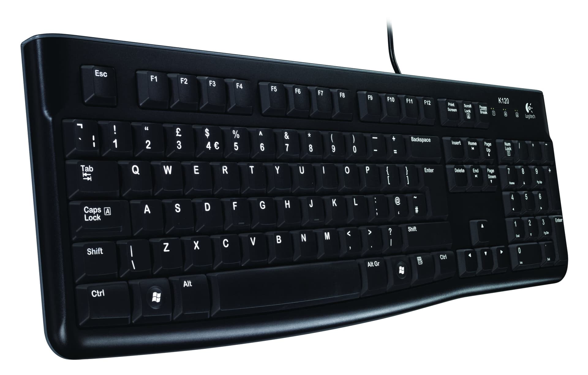 Logitech K120 (KEYBOARD K120 SWISS LAYOUT - CE) - Versione UK