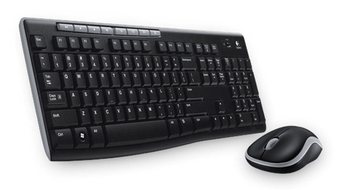 Logitech MK270 tastiera Mouse incluso RF Wireless Ebraico Nero (WIRELESS COMBO MK270 - HEB - NSEA) - Versione UK