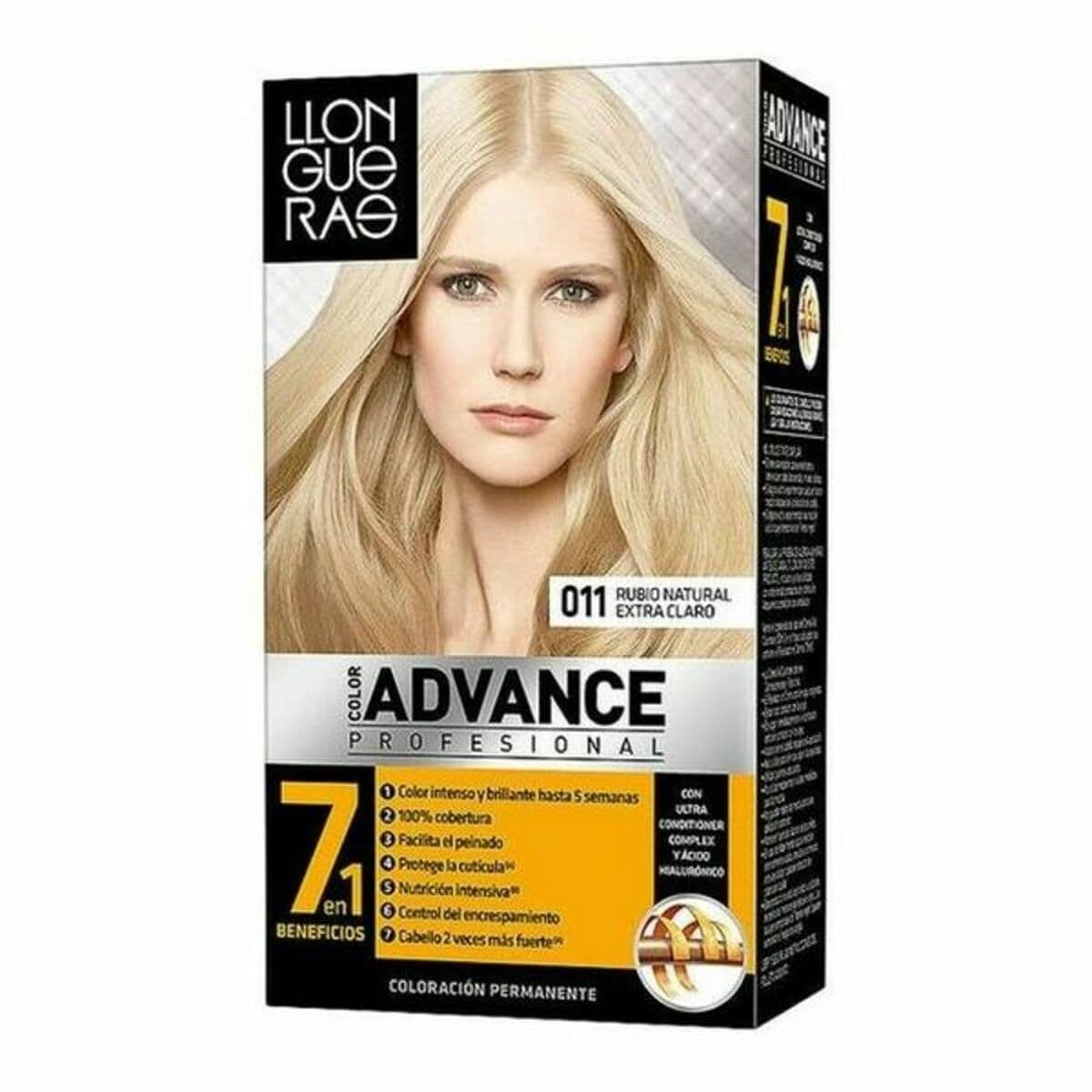 Tinta permanente Color Advance Extra Light Natural Blonde