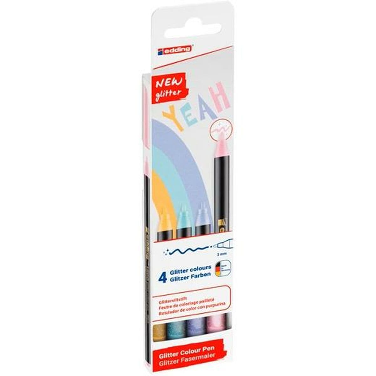 Set di Pennarelli Edding 1200 Multicolore Torta Porporina 4