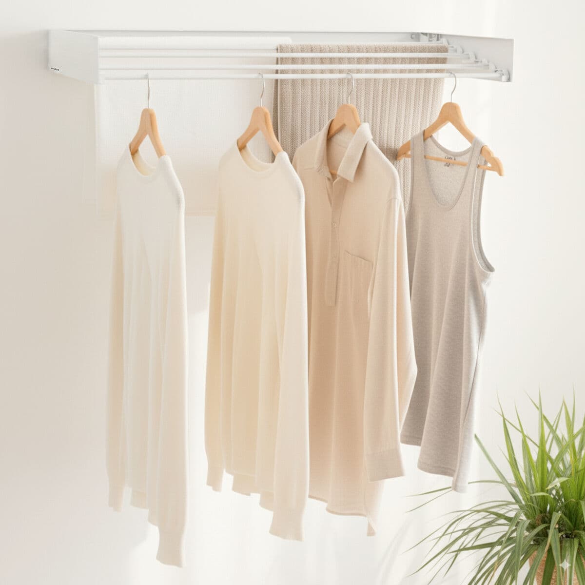 Stendibiancheria a muro Dryva 80