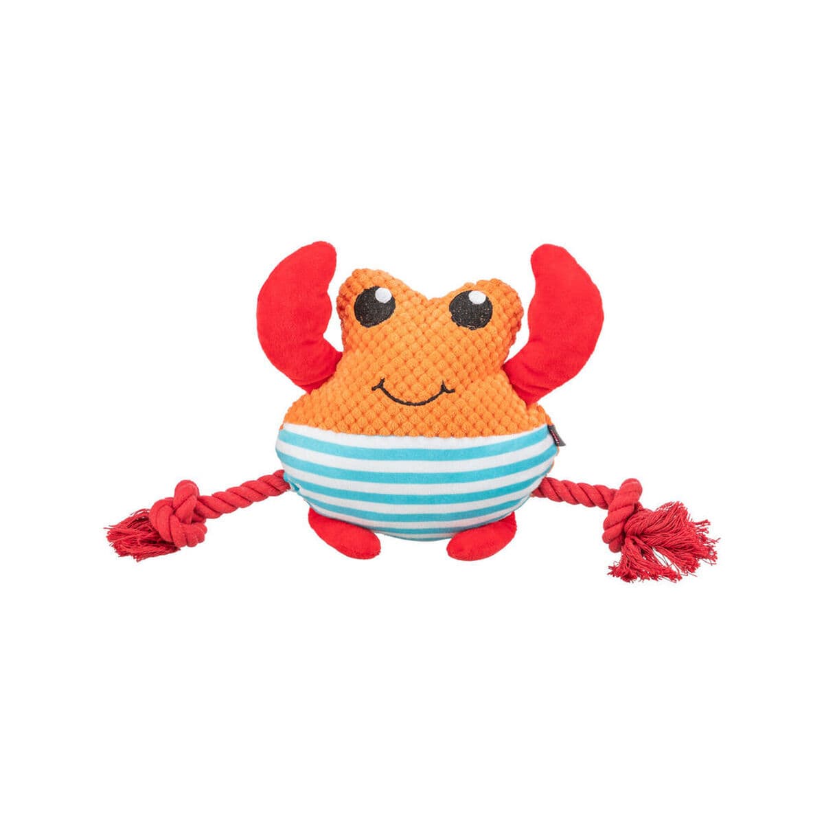 Soft toy for dogs Trixie orange Crab 28 cm Polyester Plush T
